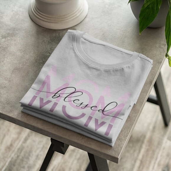 Blessed Mom T-Shirt - Picture 2 of 2